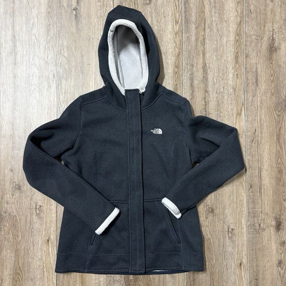 The North Face Jacket Womens Banderitas‎  Hooded Fleece Lined Full Zip Womens M - Picture 13 of 13